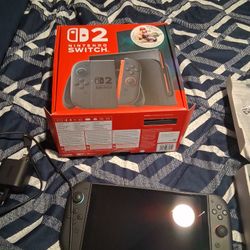 Nintendo Switch 2 With 5 Games And 256 Memory Card 