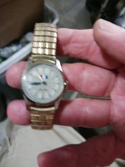 Vintage Bradley watch features a French style logo Swiss made