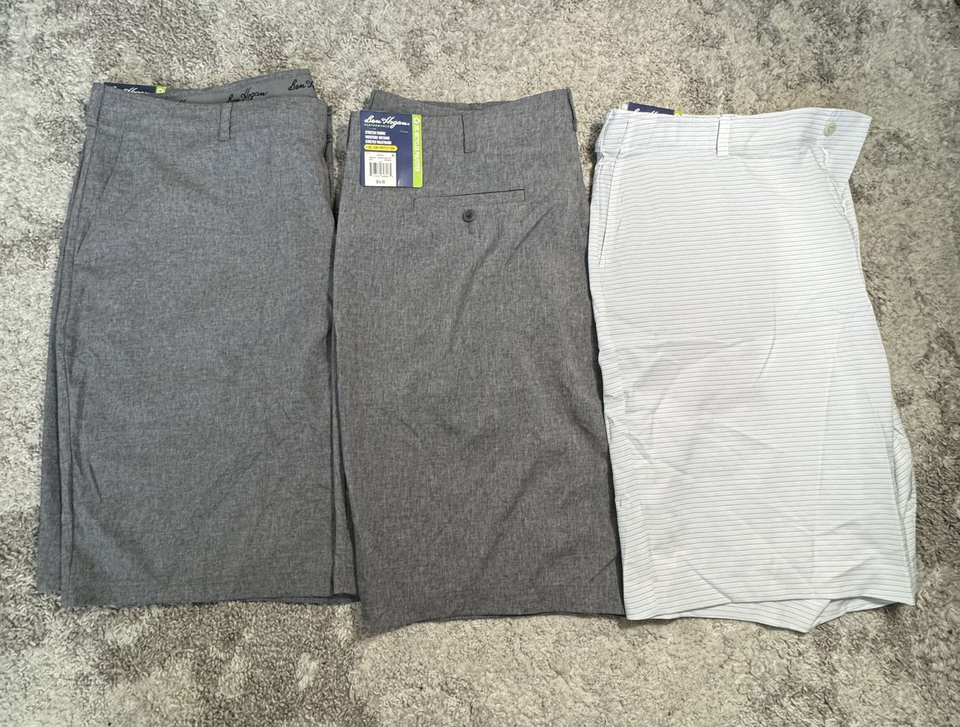 3 Brand New Men’s Size 46 Golf Shorts For $40!