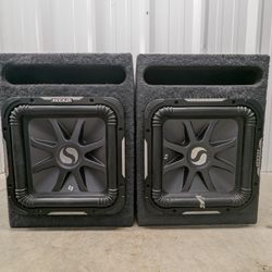 2 Kicker 12" Subwoofers 