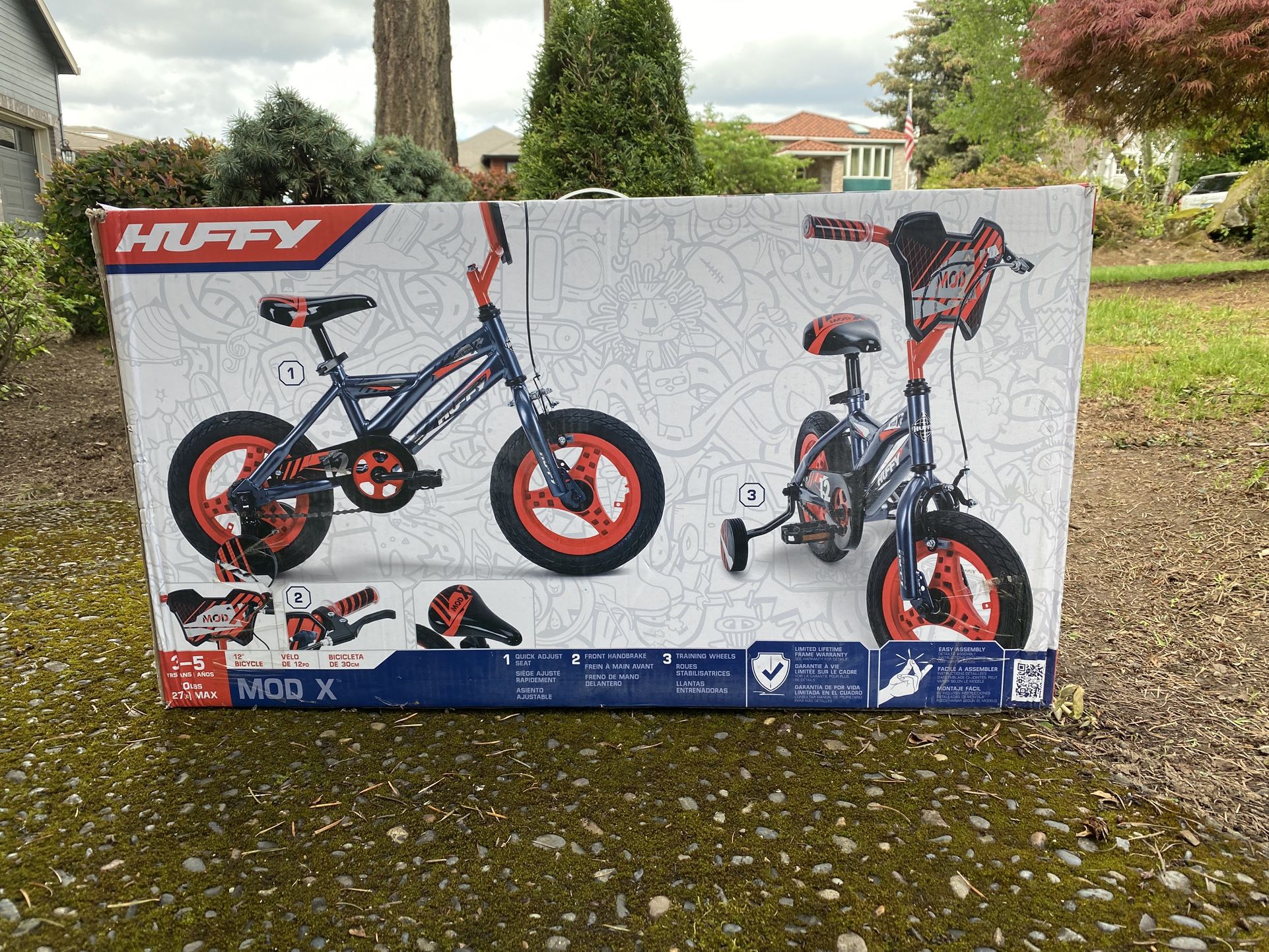 New Huffy 12” Bicycle 3 -5 Bike 