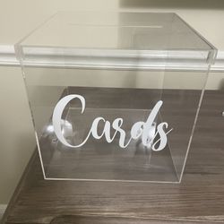 Like new Card Holder box Like New