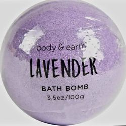Body & Earth Lavender Bath Bombs