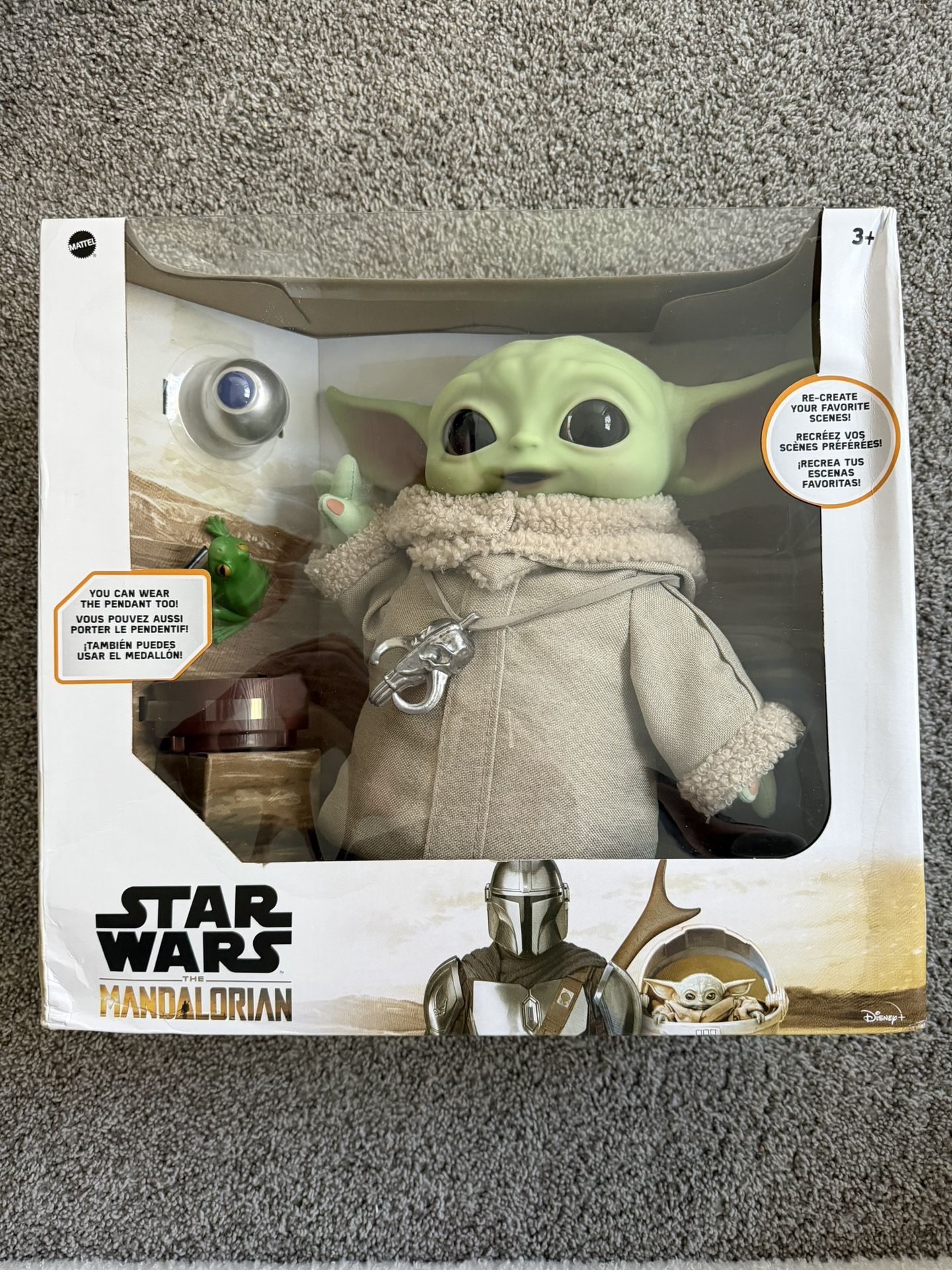 Star Wars The Mandalorian – The Child (Grogu) Plush Adventure Bundle by Mattel (NEW)