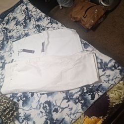 2 Pair Size 14  I Has Tags And Doesn't  Both Together For  8 Dollars. Stretchy  Denium 