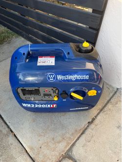 Portable Generator Gas Like New 2200 Watt