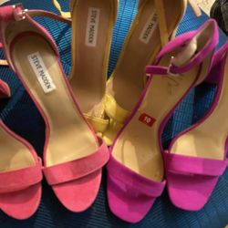 Bundle Of 3 Pairs Strappy Heeled Sandal / Stilettos