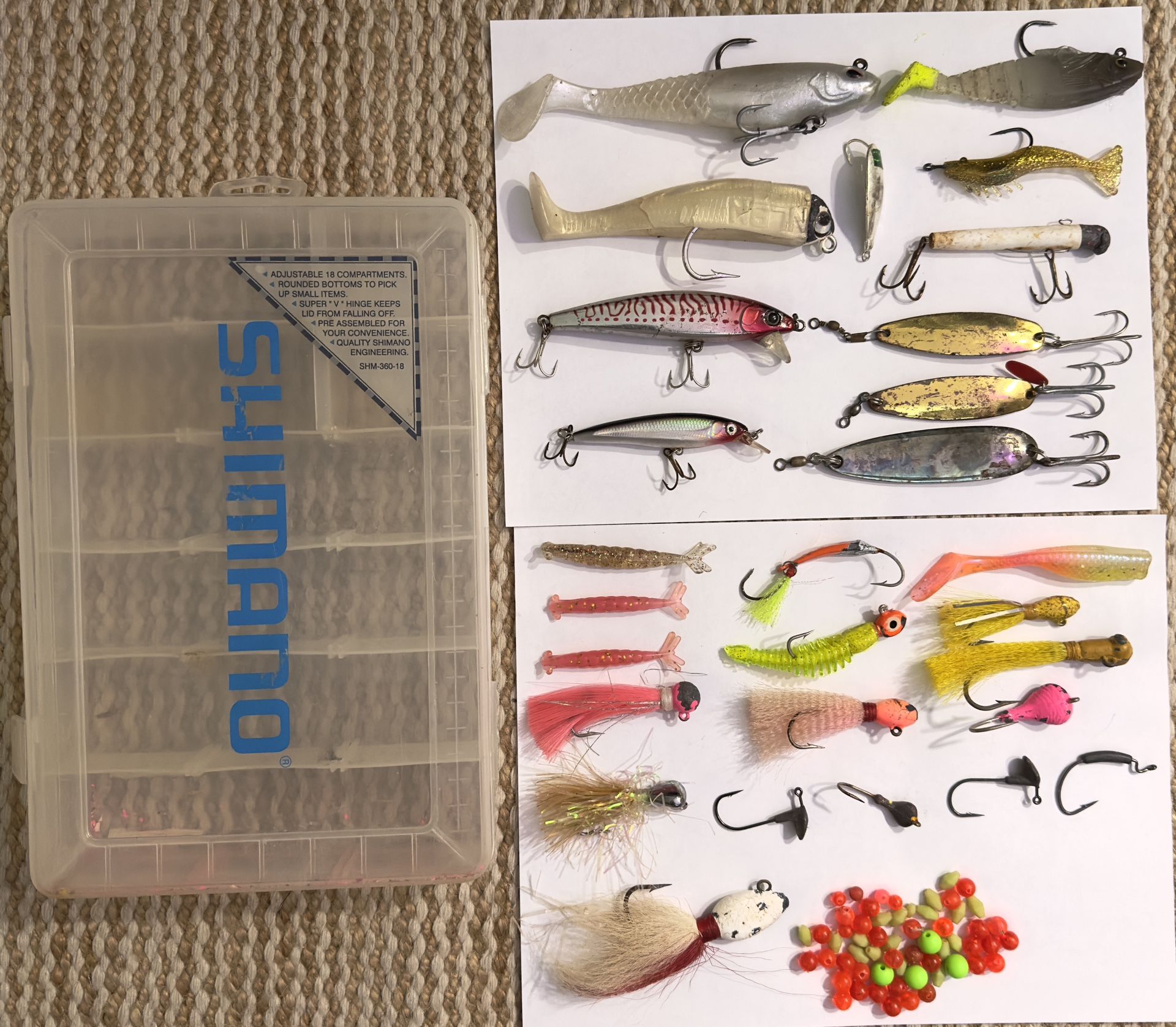 Fishing Lures & Tackle Box