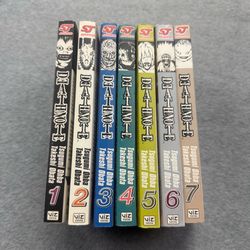 Death Note Mange Vol 1-7 English By Tsugumi Ohba