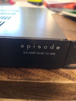 Episode EA-AMP-SUB-1D-500 Subwoofer Amplifier