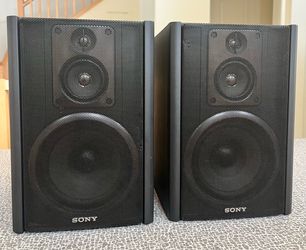 Sony Bookshelf Speakers Pair