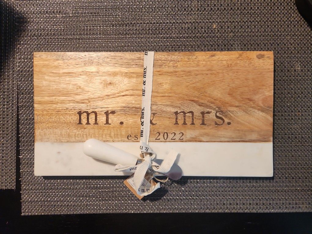 Mr & Mrs Cheese Board