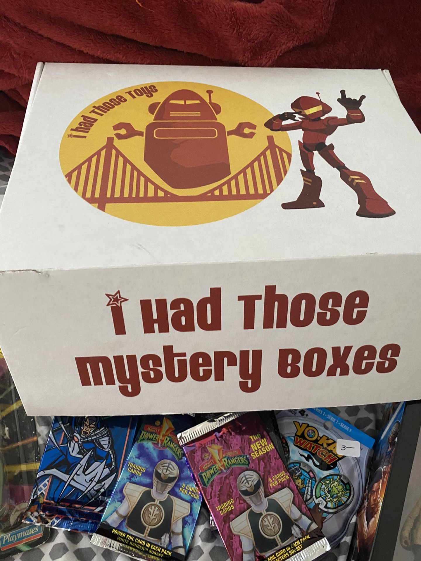 Vintage toys box