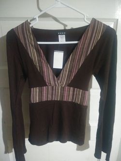 4 star brown shirt sz m new