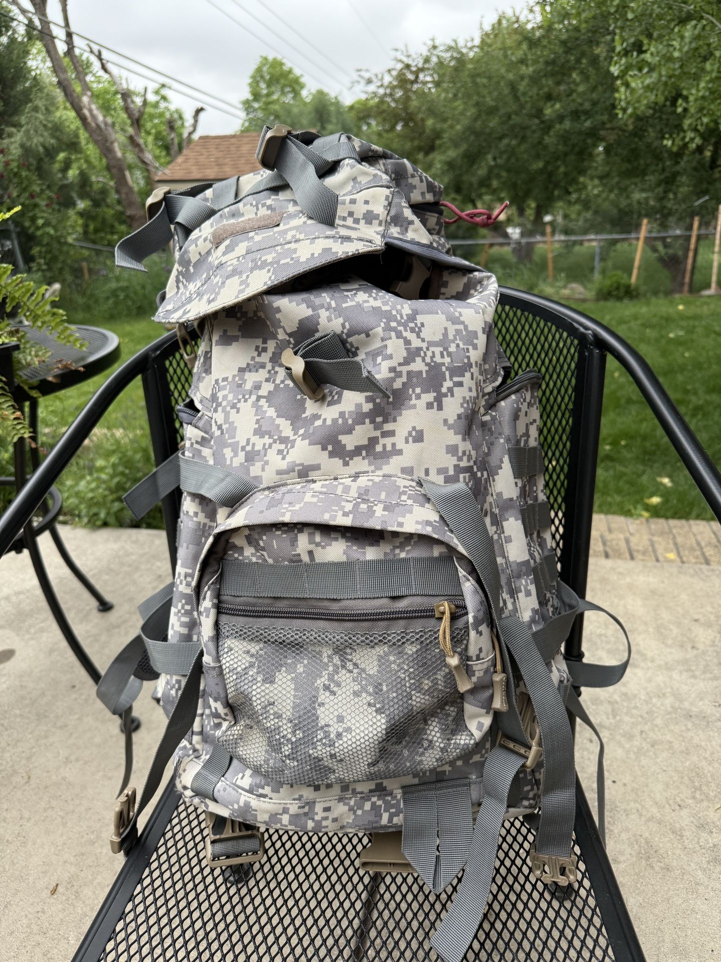 Camo Backpack