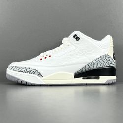 Air Jordan Retro 3 White Cement Size 8.5