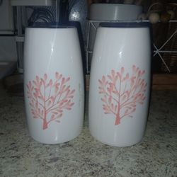 Glass Floral Vases-$5 For Borh 