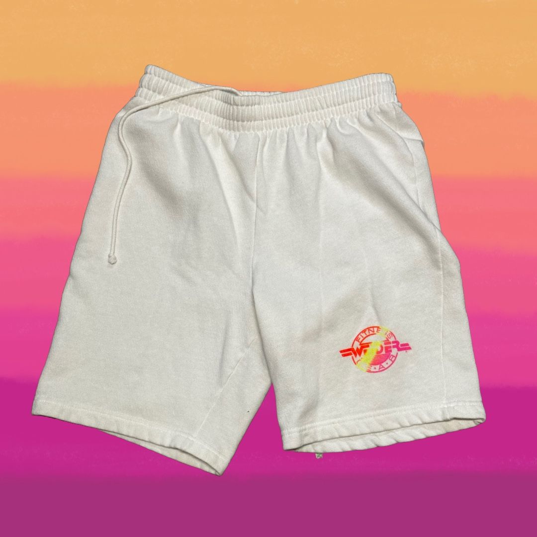80's Weider Muscle Gear White Shorts