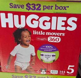 Huggies Little Movers HuggFit 360° Size 5,