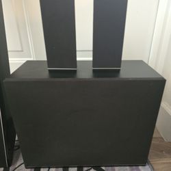 VIZIO Sound Bar W/Subwoofer & Rear Speakers 