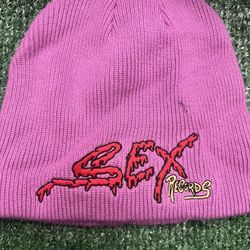 Chrome Hearts Anti Promo Purple Beanie One Size