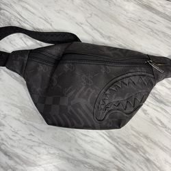 Sprayground limited edition black bag