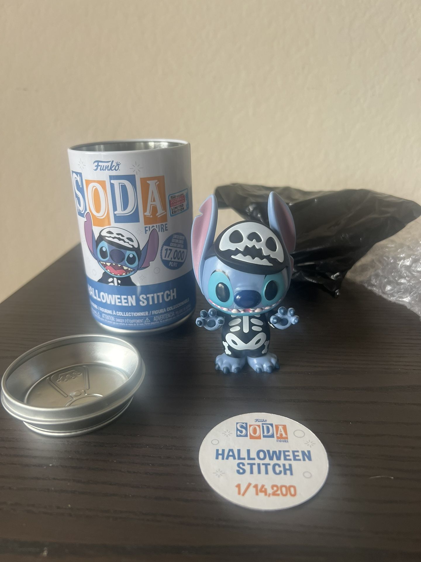 LIMITED EDITION Halloween Stitch Funko Soda Fall Convention NYCC Disney Lilo LE