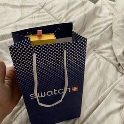 AP X SWATCH Pocket Watch 