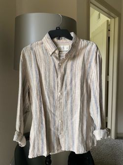 A&F Linen Button Up - Size S