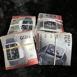 Tempered Glass Screen Protector Compatible with Apple Watch 