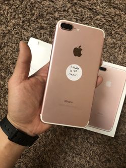 32gb iPhone 7 plus rose gold for T-mobile/Metro pcs