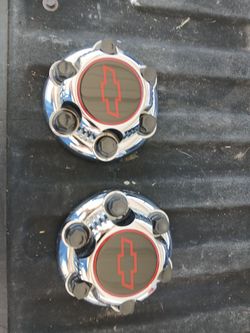 99-07 chevy chevrolet silverado chrome center caps