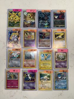 Pokemon Singles Vintage And Mid Era