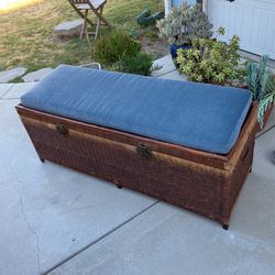 Wicker Chest