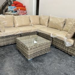 Patio Furniture L Sectional