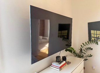 Large Flat Screen TV Wall Mounted