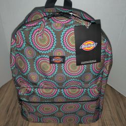 Dickies Student Multi Colorful Spiral Backpack