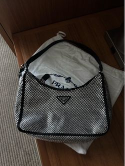 prada re edition crystal bag