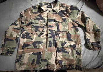 Lucky Brand Men's Camouflage Field Jacket 