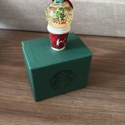 Starbucks Snowglobe Ornament