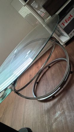 Glass table