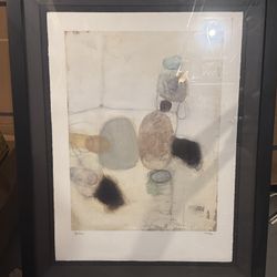 “Shadow Strands II” by Bailey, Signed Limited Edition Giclée with COA, Framed 30 x 39