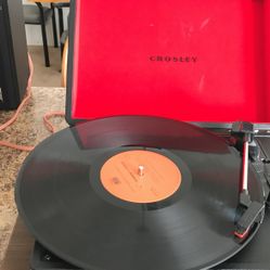 Hitachi Vintage Receiver SR504 + Crosley Turntable + Pair Of Bose 201 Speakers