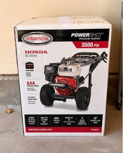 🔥Simpson PowerShot 3500 PSI – Honda GX200 – Profesional