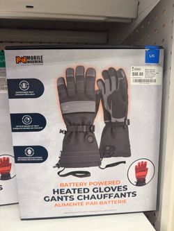 Mobile Warming Battery-Powered Heated Gloves – Unisex