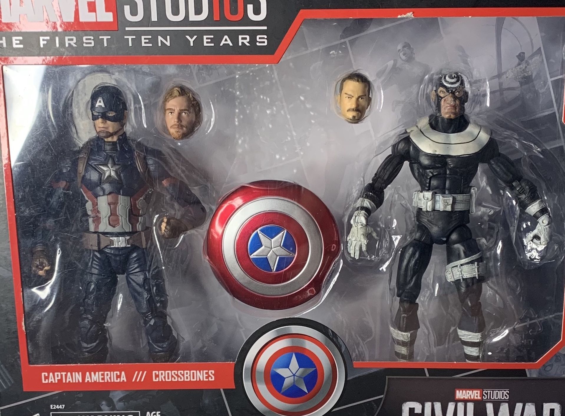 Captain America And Crossbones Figures