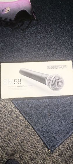 Shure SM58 Vocal Microphone with Box