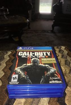 BRAND NEW PS4 GAMES, COD BLACK OPS 3, MINECRAFT