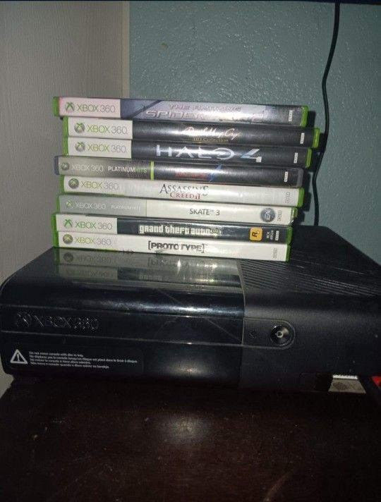 Xbox 360 With Games