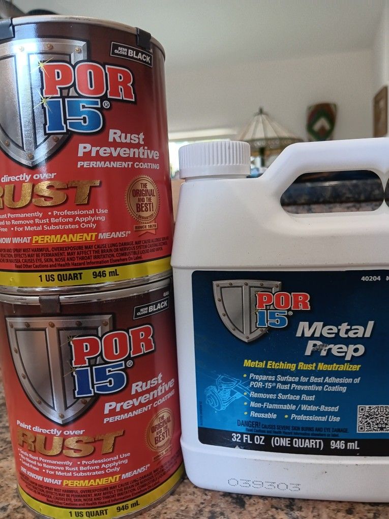 Por-15 Rust Preventive and Metal Prep
